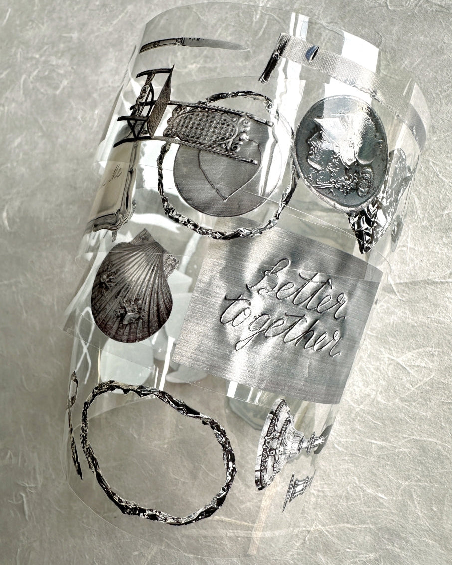 byumee - Silverism PET tape SAMPLES