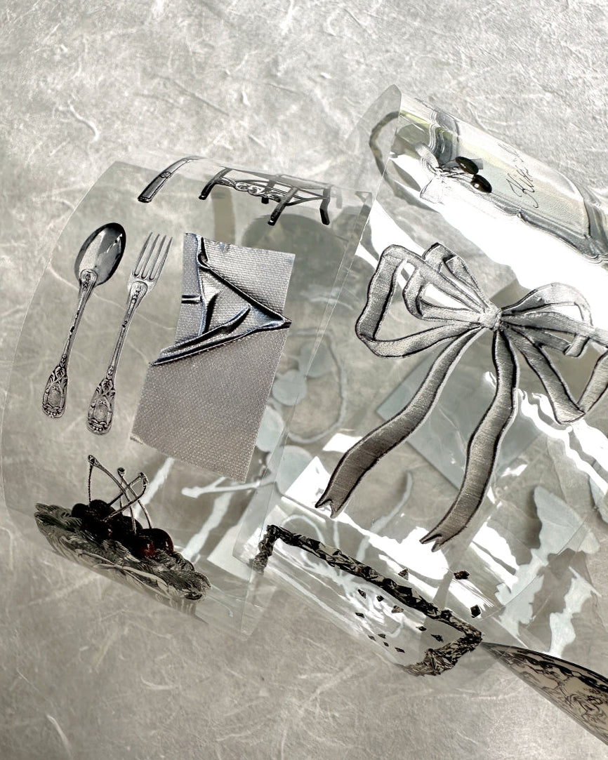 byumee - Silverism PET tape SAMPLES