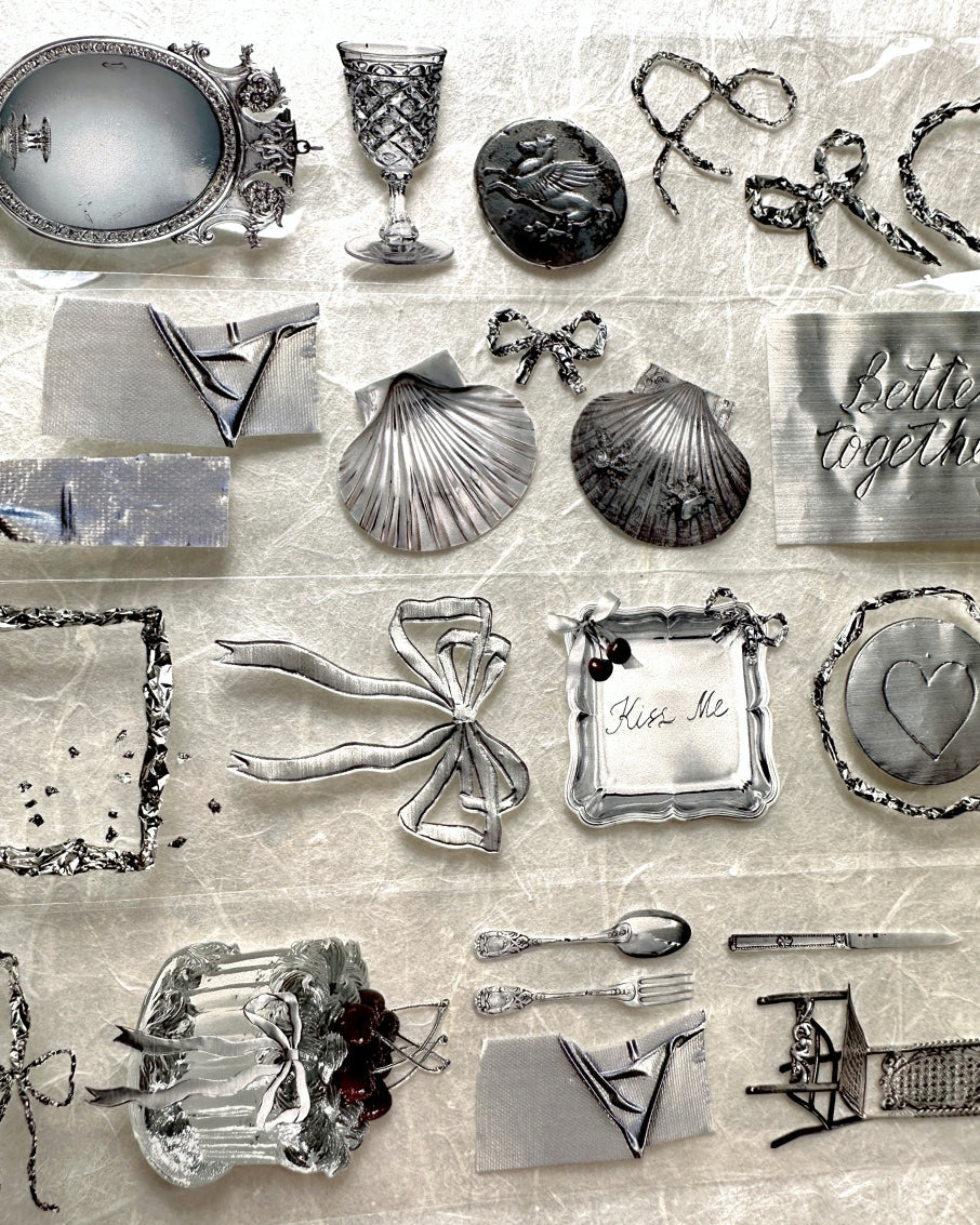 byumee - Silverism PET tape SAMPLES