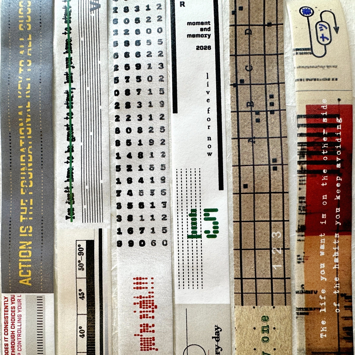 byumee - System vellum paper roll (2 cm x 200 cm) SAMPLES