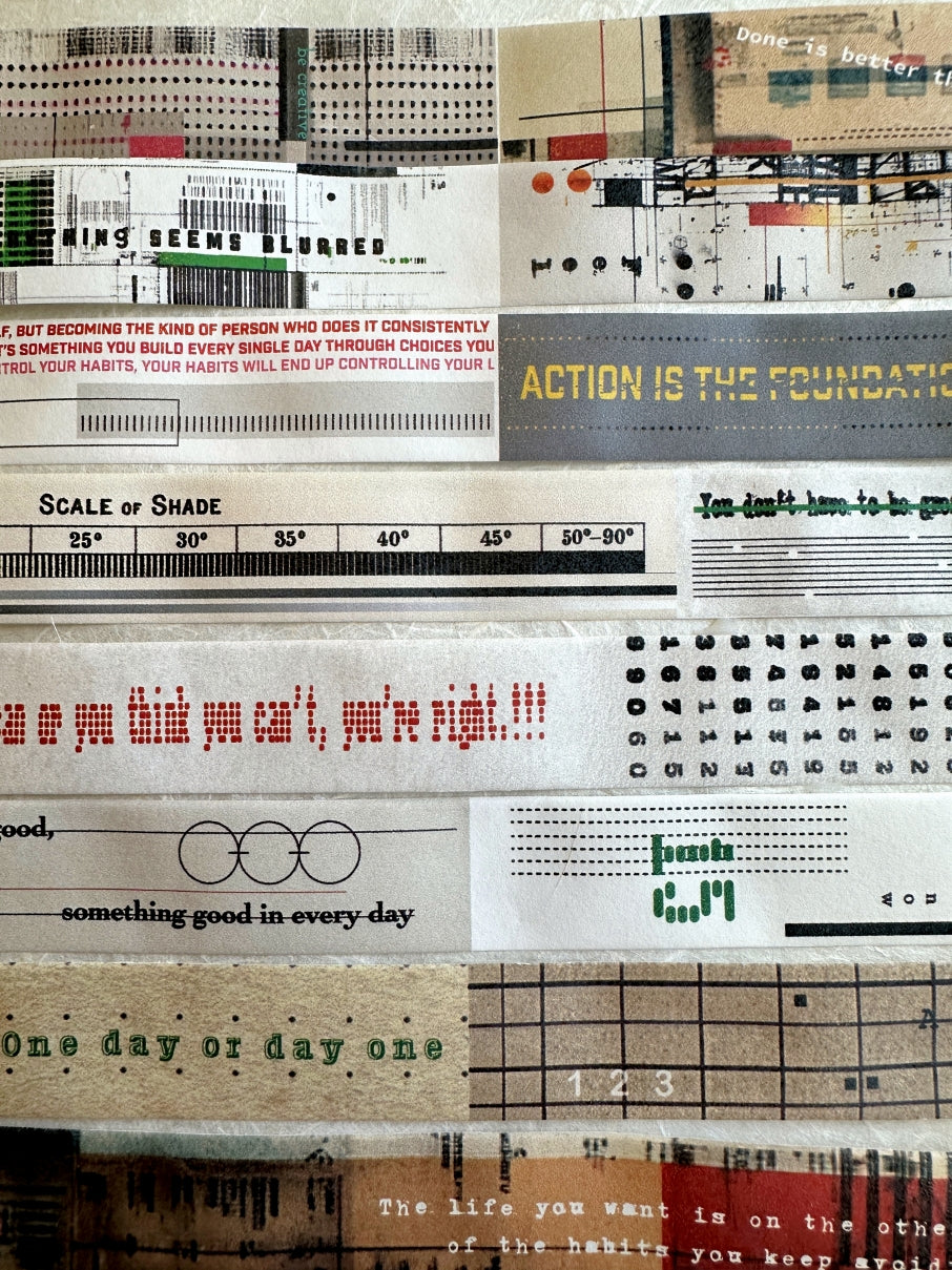 byumee - System vellum paper roll (2 cm x 200 cm) SAMPLES