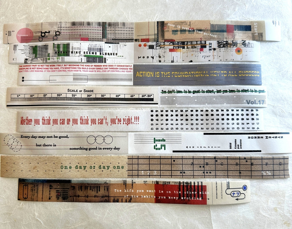 byumee - System vellum paper roll (2 cm x 200 cm) SAMPLES