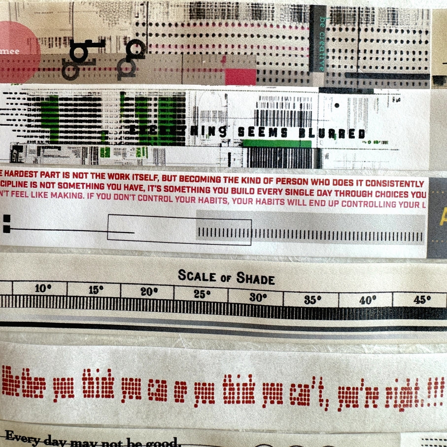 byumee - System vellum paper roll (2 cm x 200 cm) SAMPLES