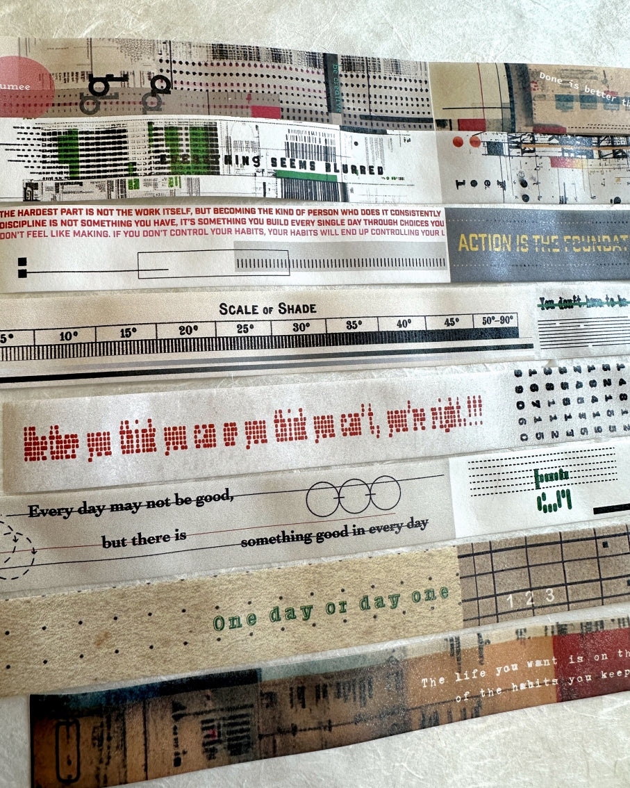 byumee - System vellum paper roll (2 cm x 200 cm) SAMPLES