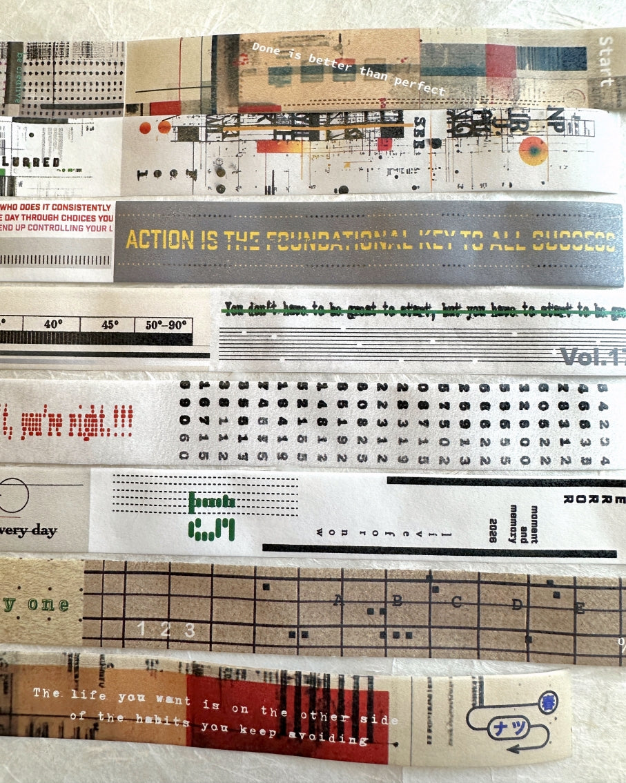 byumee - System vellum paper roll (2 cm x 200 cm) SAMPLES