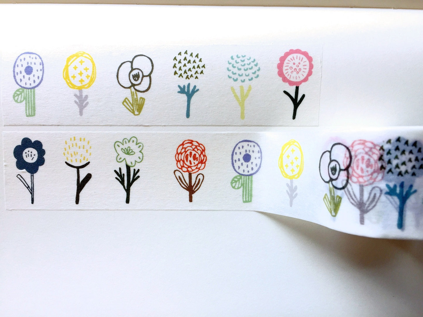 Evakaku - Flower washi tape SAMPLES
