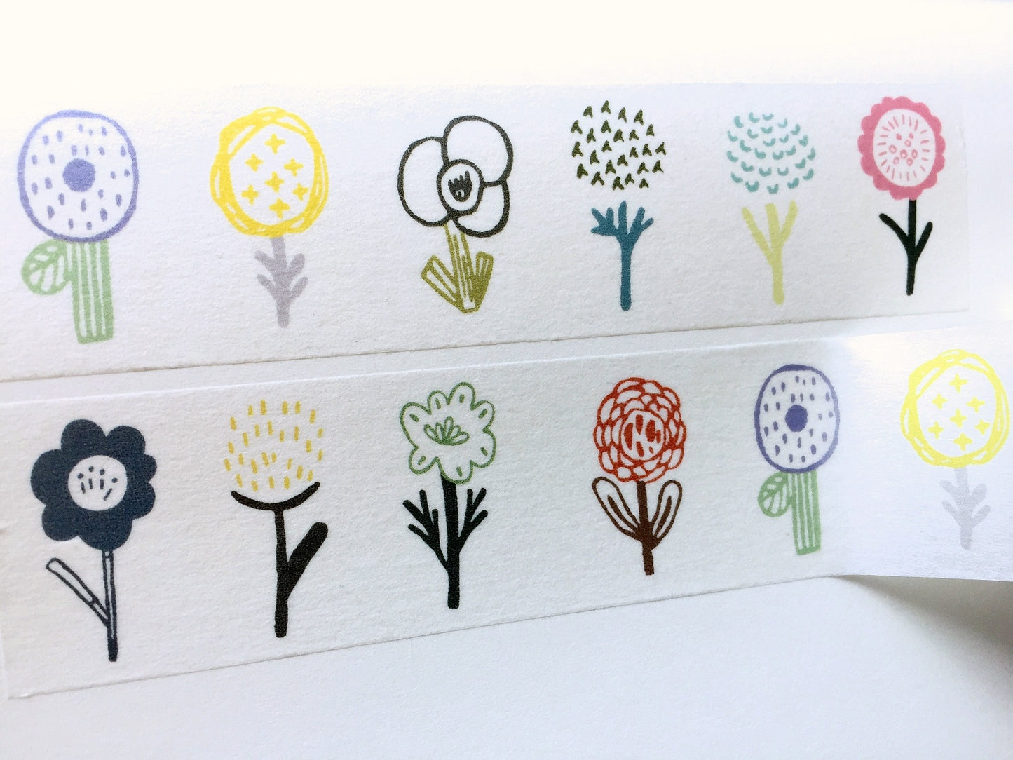 Evakaku - Flower washi tape SAMPLES