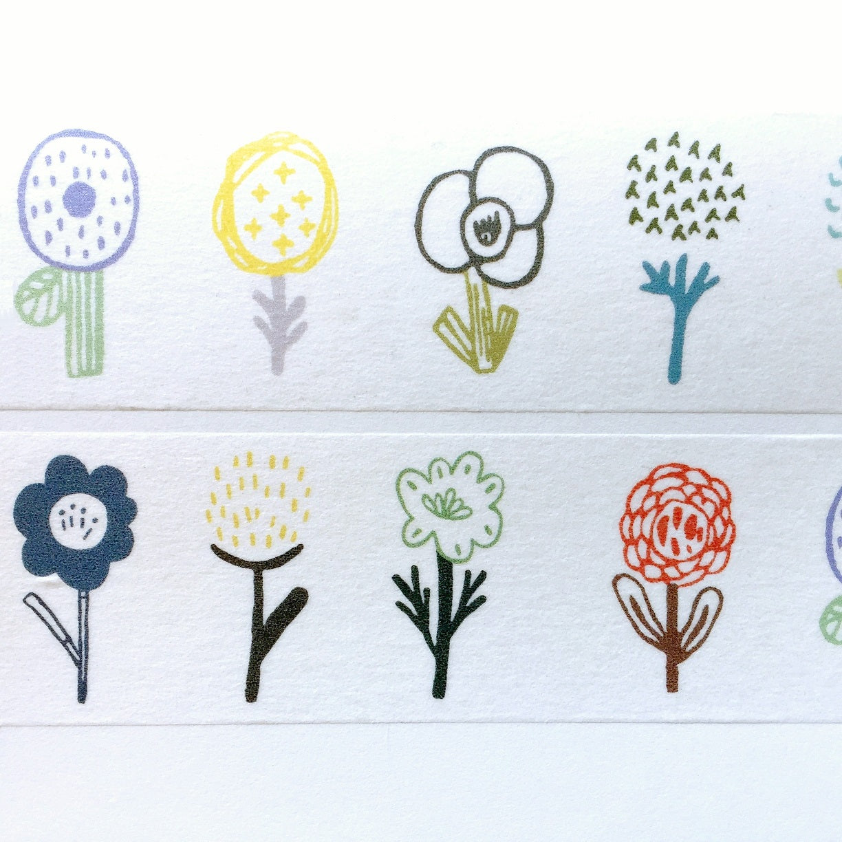 Evakaku - Flower washi tape SAMPLES