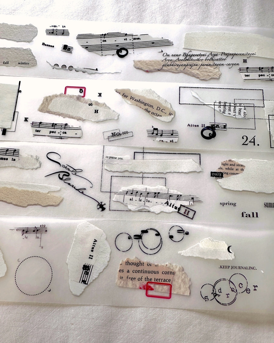 Ha7uu Studio - Fragments PET tape SAMPLES