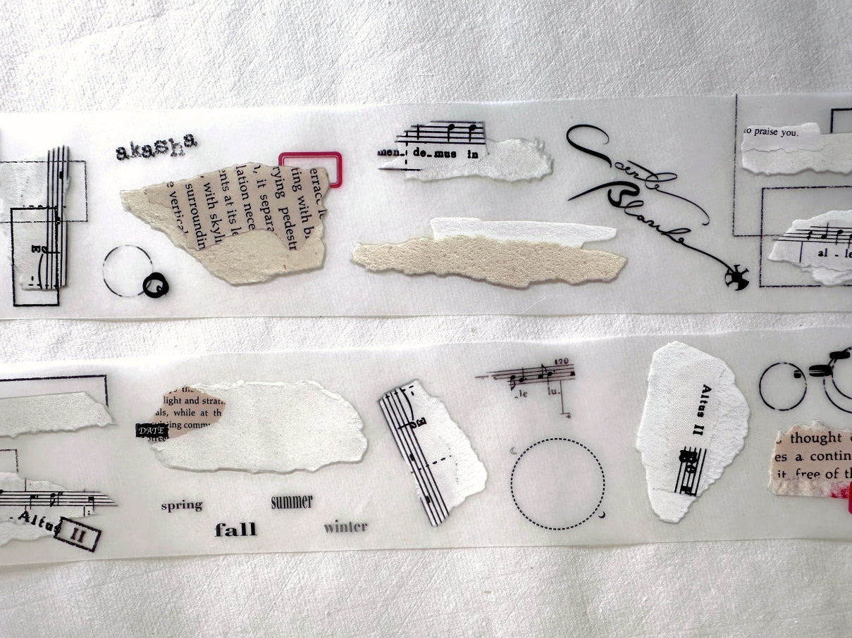 Ha7uu Studio - Fragments PET tape SAMPLES
