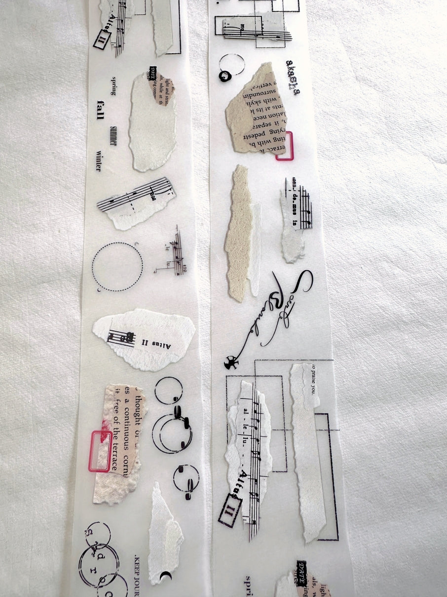 Ha7uu Studio - Fragments PET tape SAMPLES