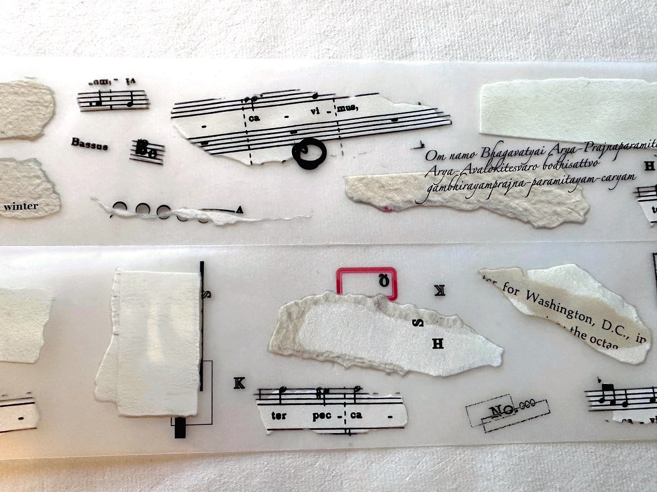 Ha7uu Studio - Fragments PET tape SAMPLES