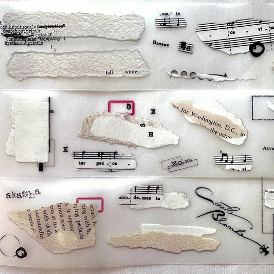 Ha7uu Studio - Fragments PET tape SAMPLES