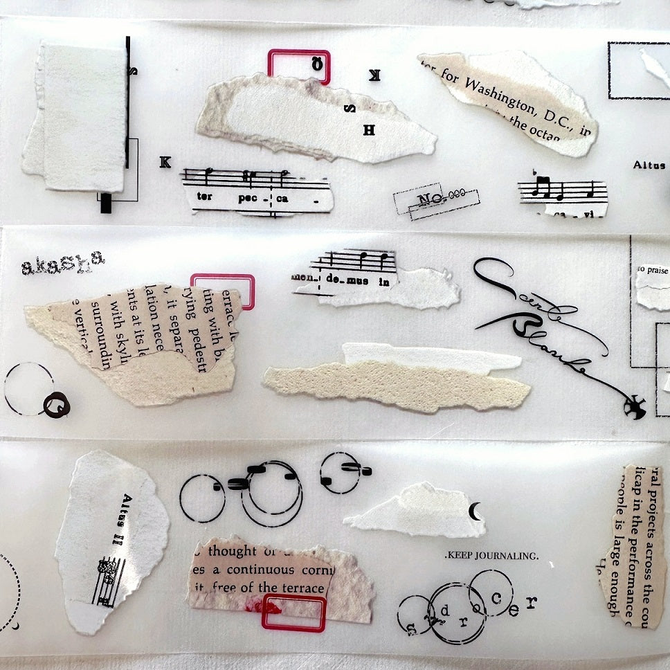 Ha7uu Studio - Fragments PET tape SAMPLES