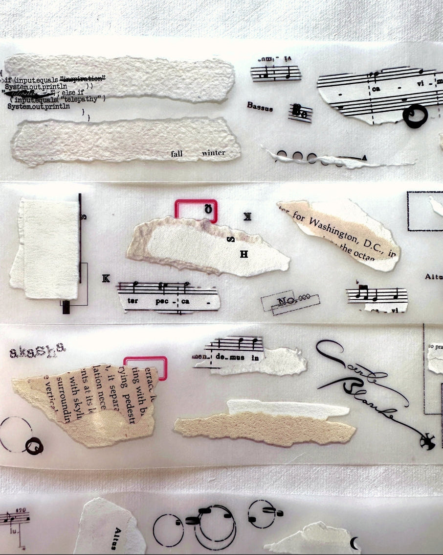 Ha7uu Studio - Fragments PET tape SAMPLES