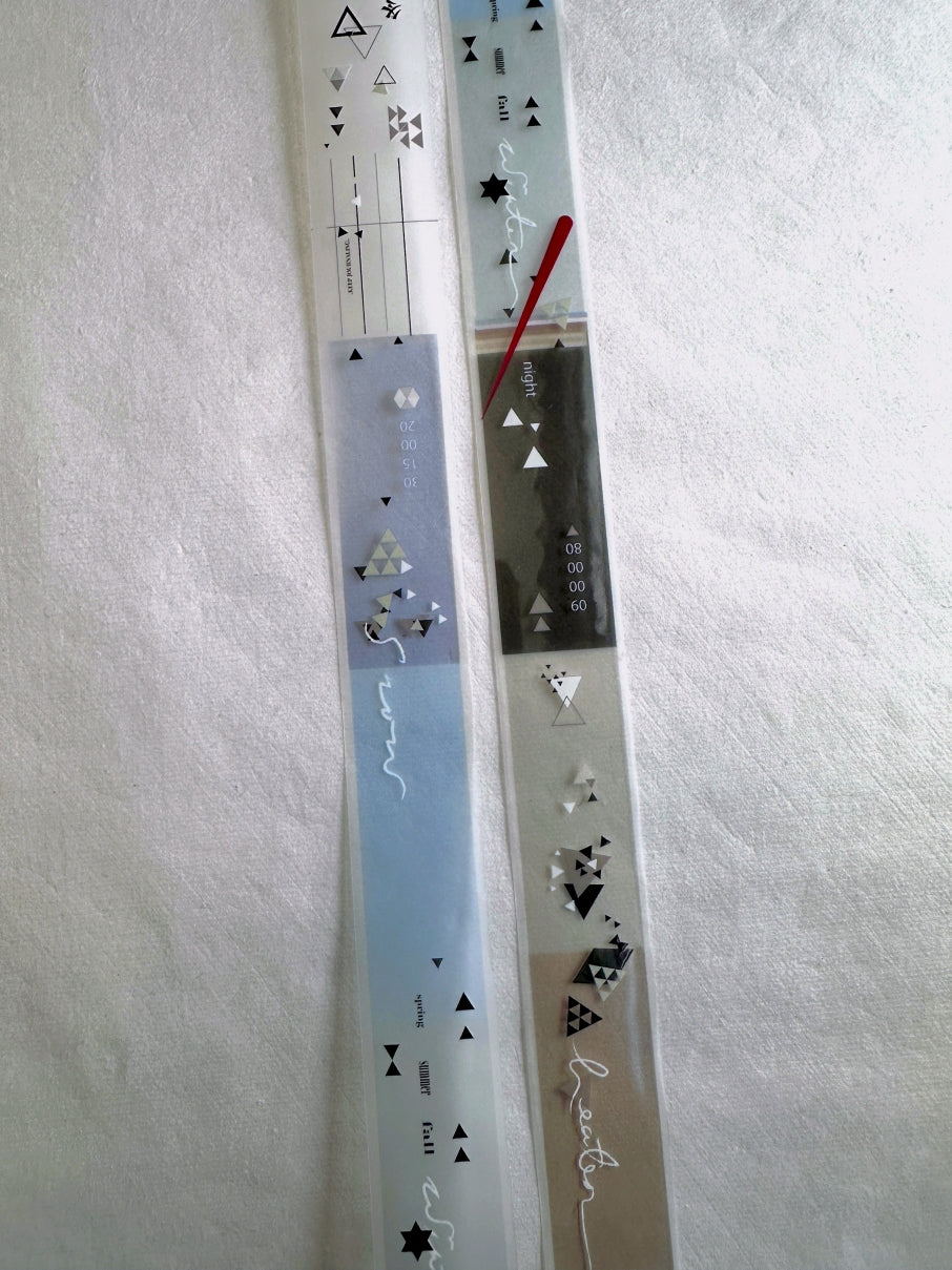 Ha7uu Studio - Winter Impression PET tape SAMPLES