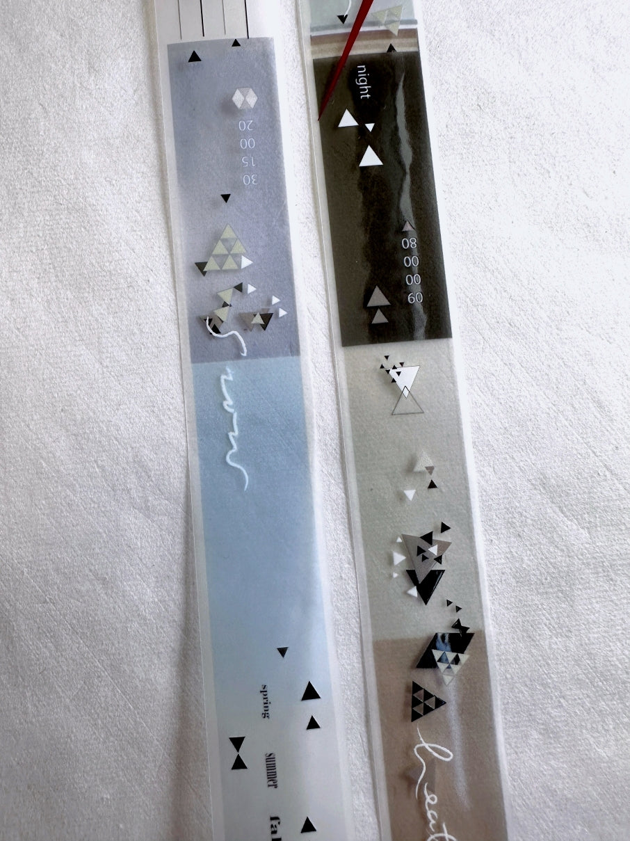 Ha7uu Studio - Winter Impression PET tape SAMPLES
