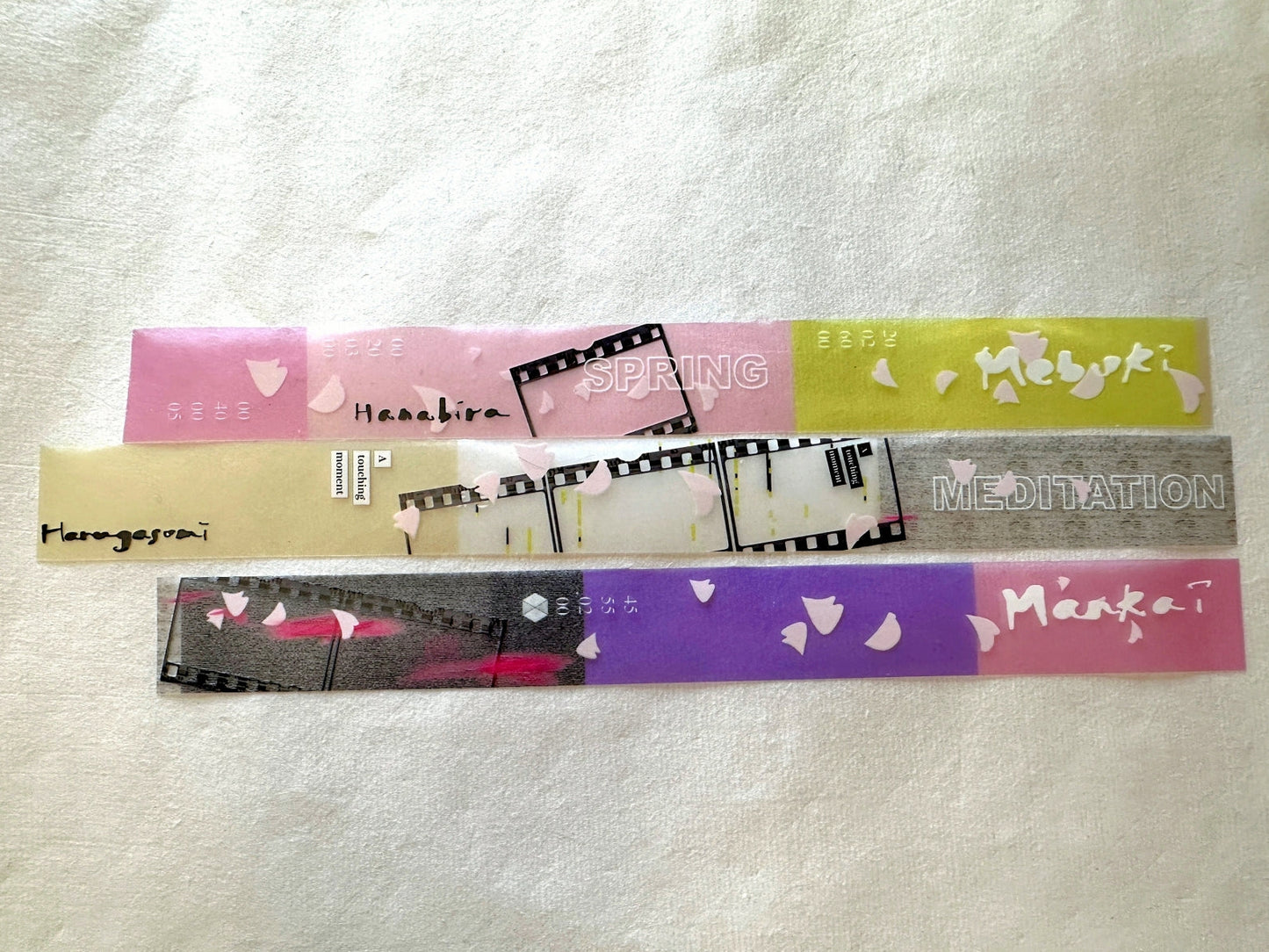 Ha7uu Studio - Spring Meditation PET tape SAMPLES