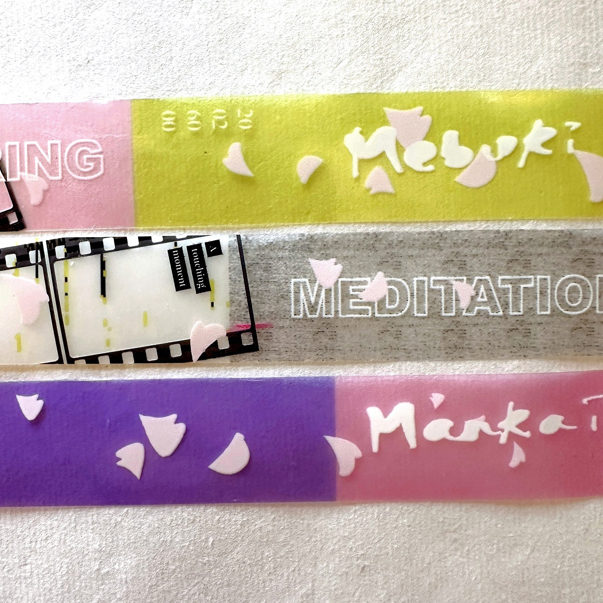 Ha7uu Studio - Spring Meditation PET tape SAMPLES