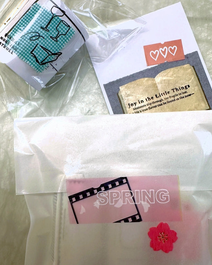 Ha7uu Studio - Spring Meditation PET tape SAMPLES