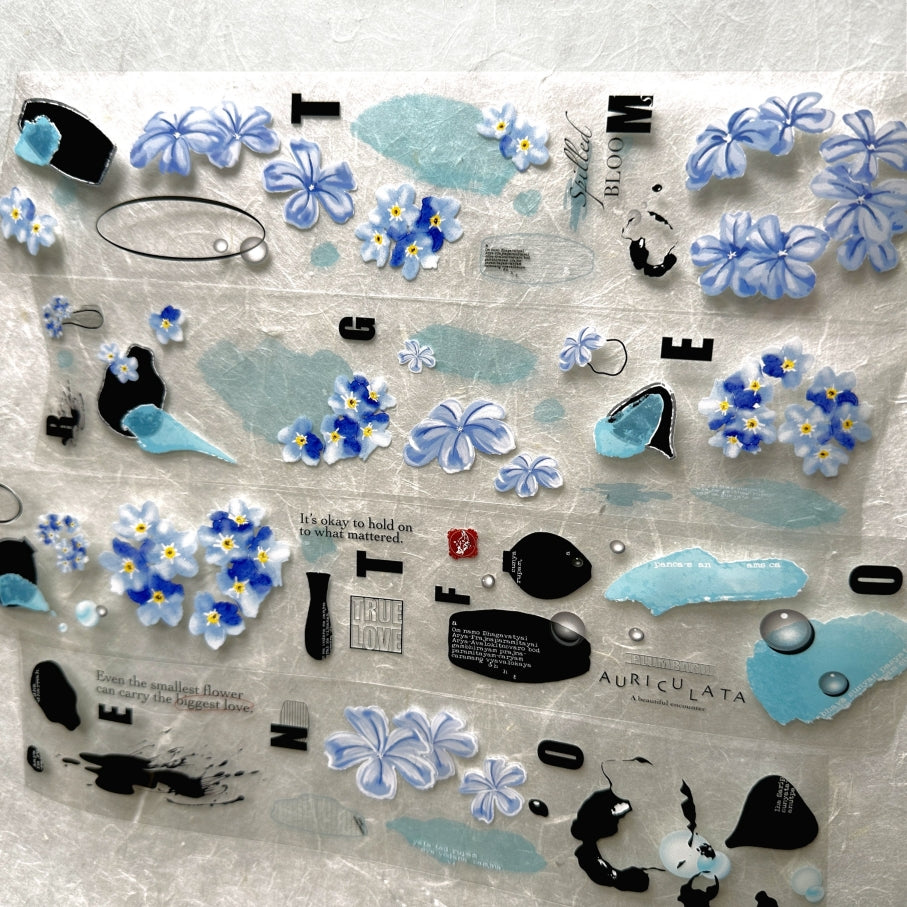 Ha7uu Studio - Flower Study: Spilled Blooms PET SAMPLES