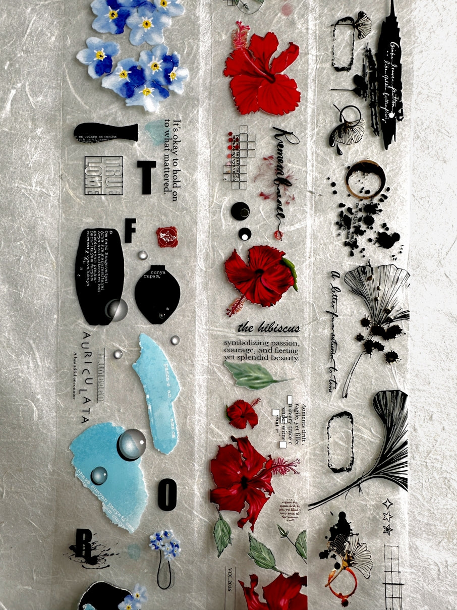 Ha7uu Studio - Flower Study: Spilled Blooms PET SAMPLES