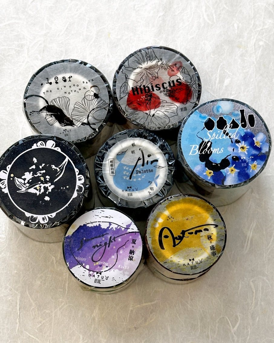 Ha7uu Studio - Air Palette kiss-cut PET SAMPLES