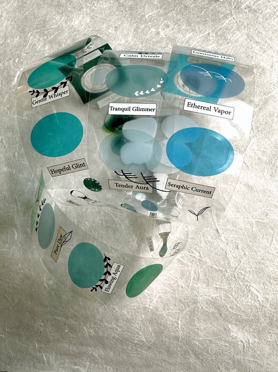 Ha7uu Studio - Air Palette kiss-cut PET SAMPLES