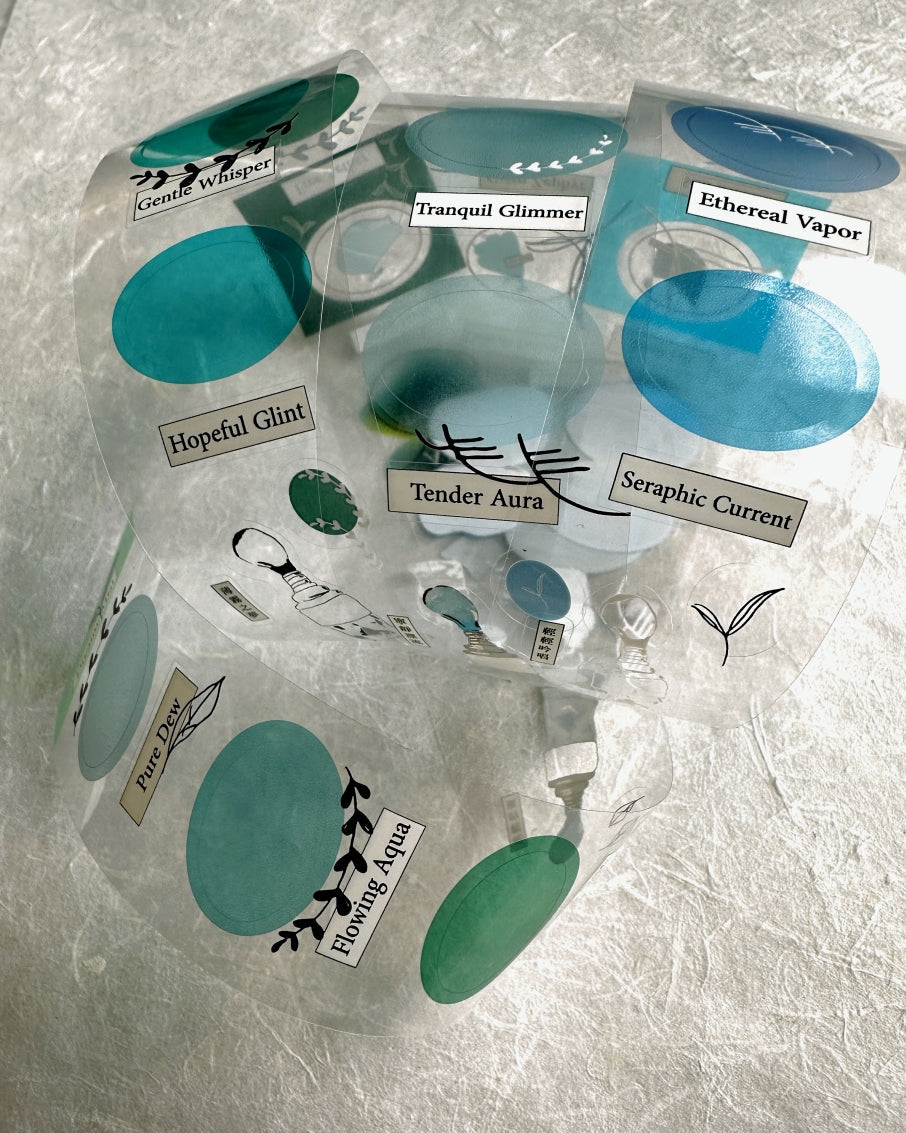 Ha7uu Studio - Air Palette kiss-cut PET SAMPLES