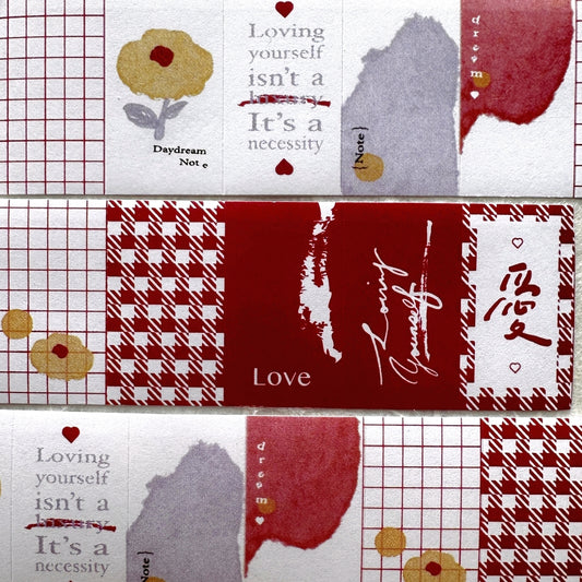 Ha7uu Studio - Mini Dream Flower label sticker roll SAMPLES