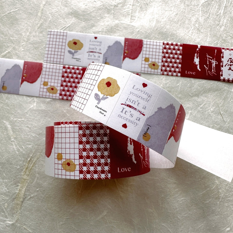 Ha7uu Studio - Mini Dream Flower label sticker roll SAMPLES