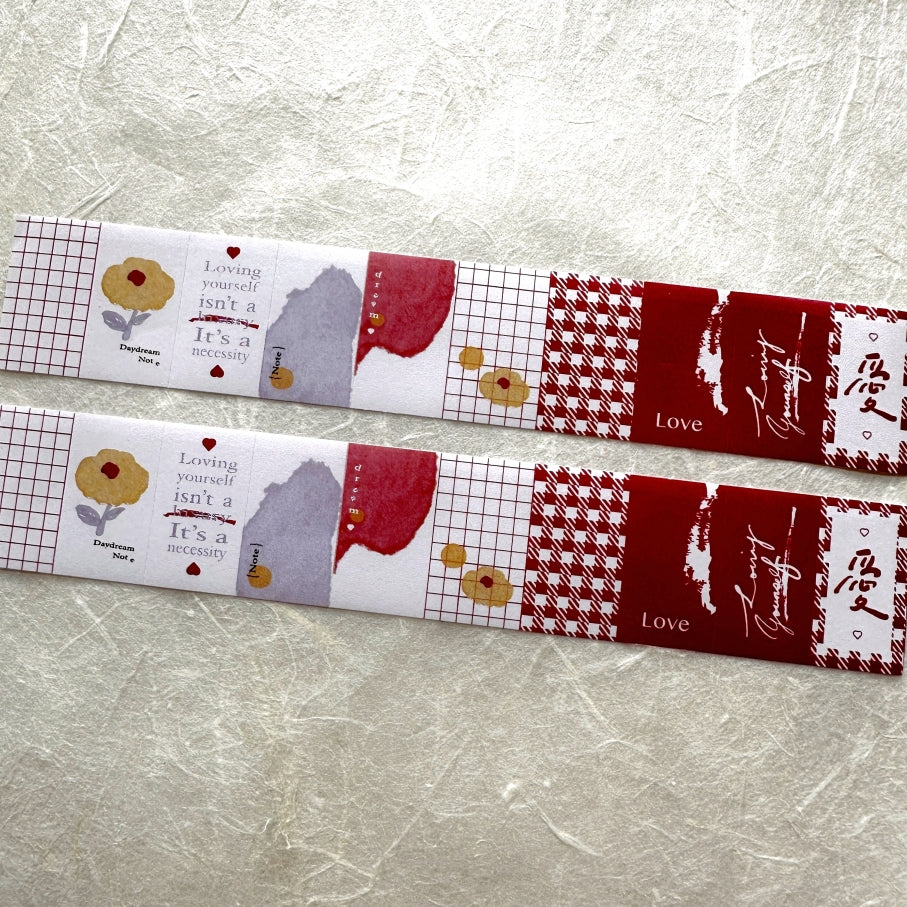 Ha7uu Studio - Mini Dream Flower label sticker roll SAMPLES