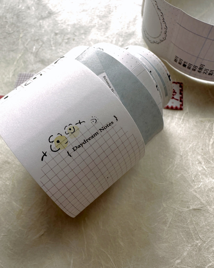 Ha7uu Studio - Daydream Notes sticky memo tape SAMPLES