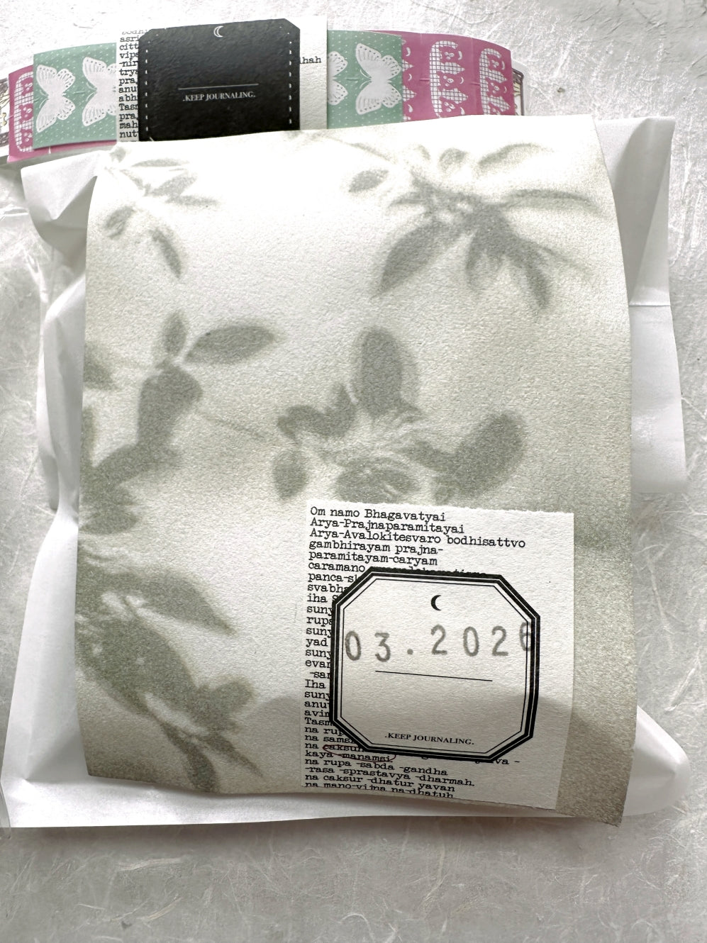 Ha7uu Studio - paper ephemera SAMPLER