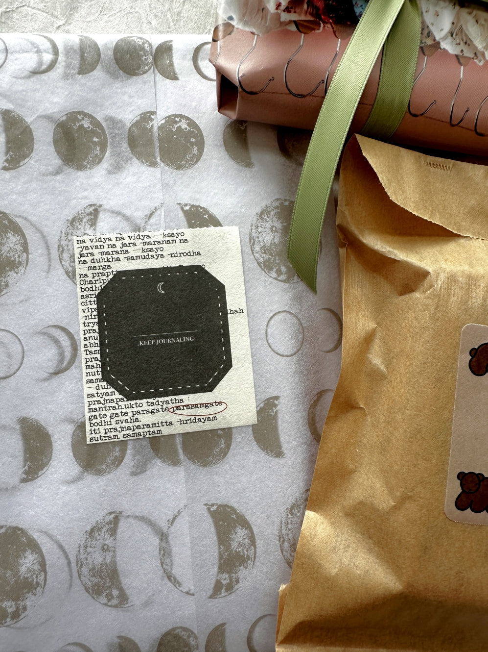 Ha7uu Studio - paper ephemera SAMPLER