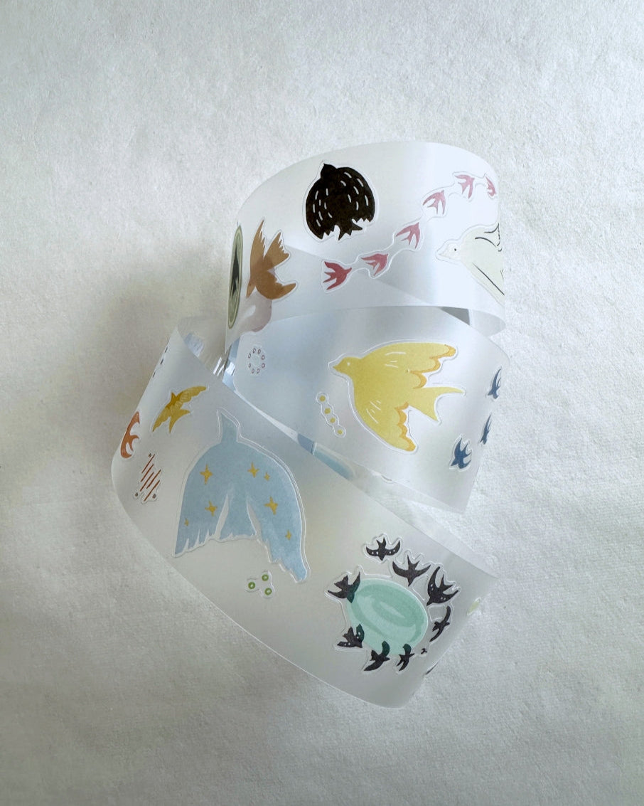 iifloccus - Flyer kiss-cut PET tape SAMPLES