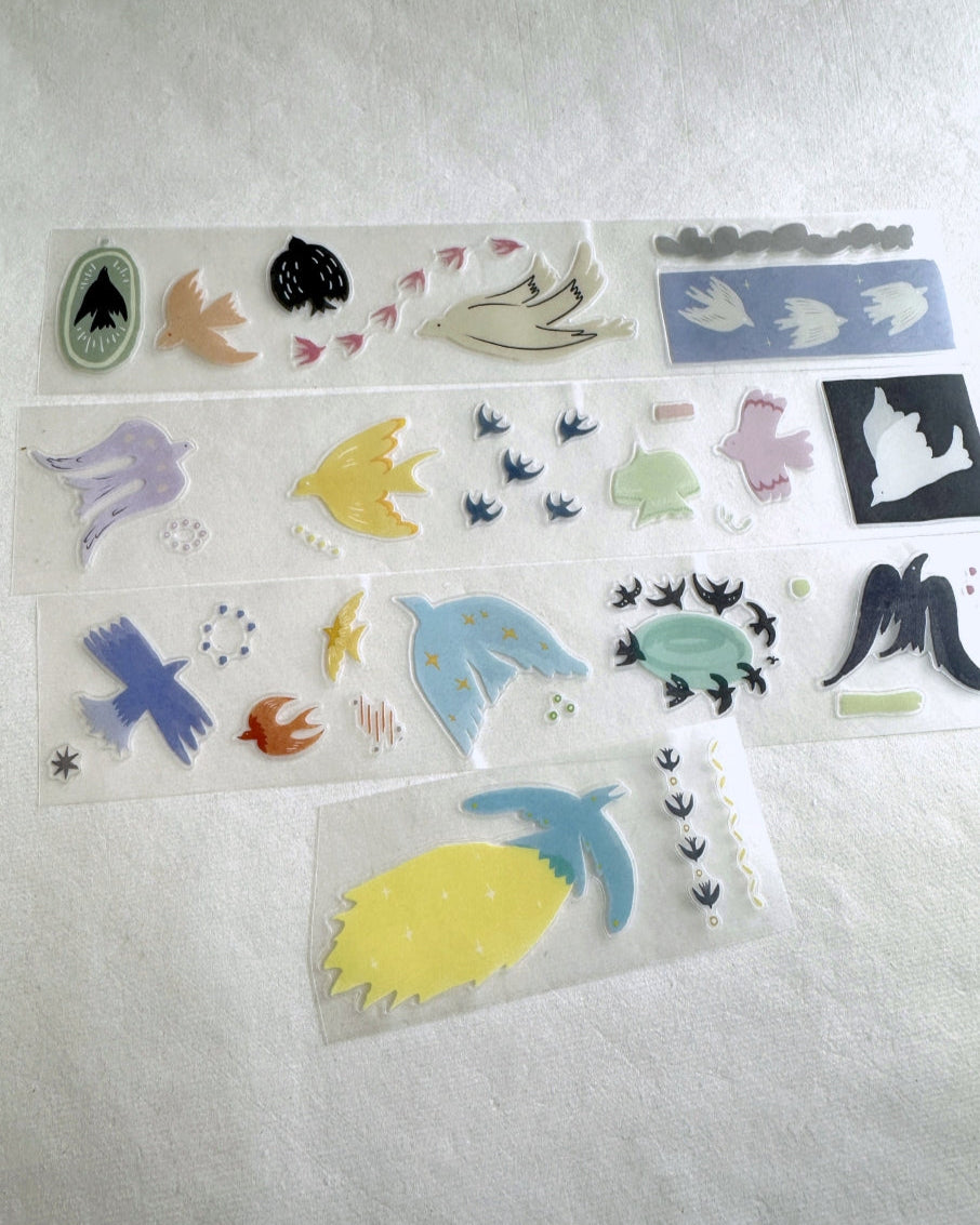 iifloccus - Flyer kiss-cut PET tape SAMPLES