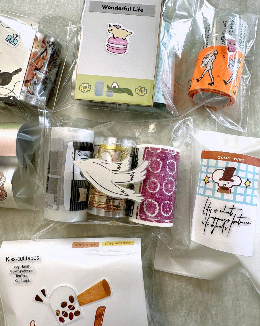 iifloccus - Flyer kiss-cut PET tape SAMPLES