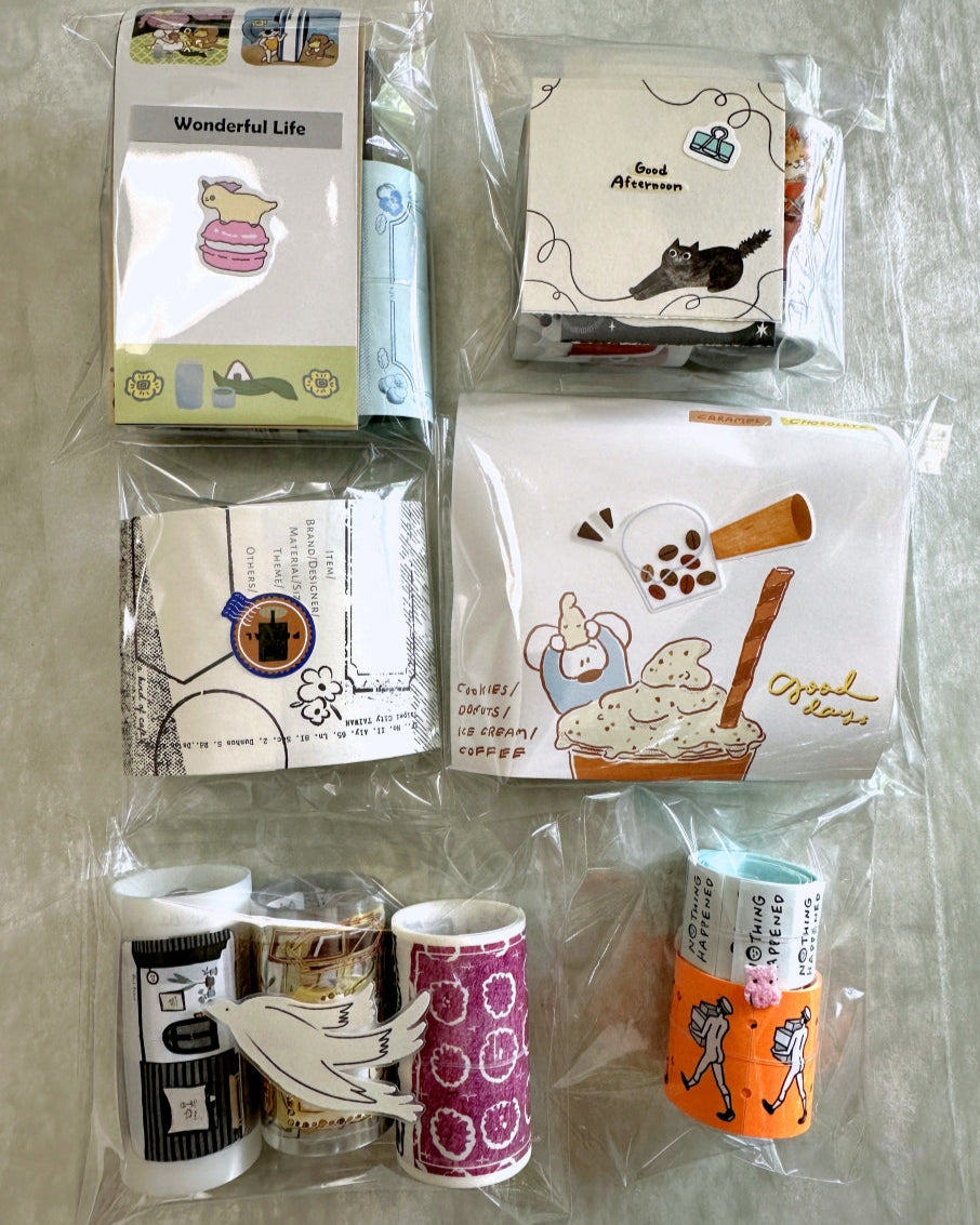 iifloccus - Flyer kiss-cut PET tape SAMPLES
