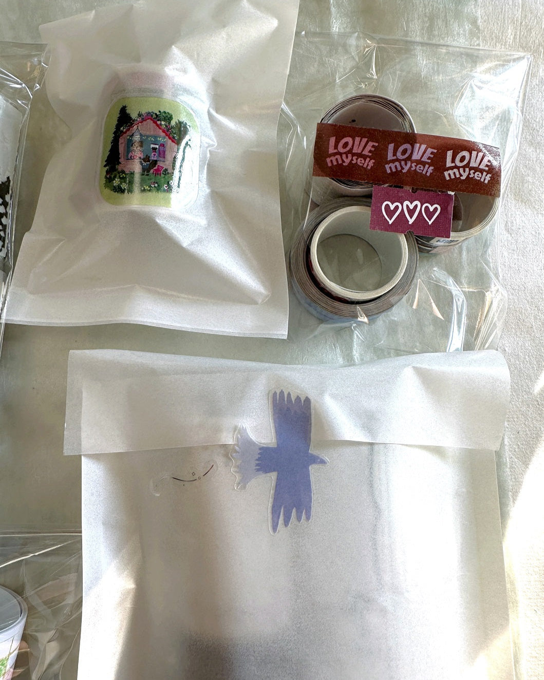 iifloccus - Flyer kiss-cut PET tape SAMPLES