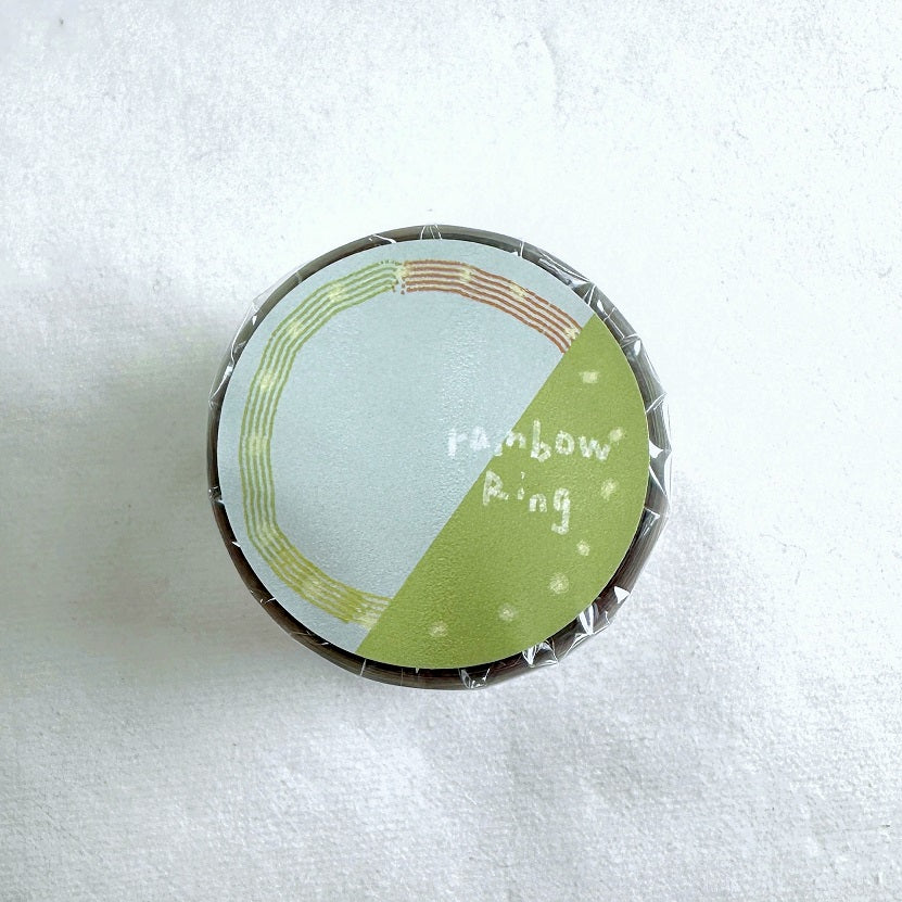 iifloccus - Rainbow Ring kiss-cut PET tape SAMPLES