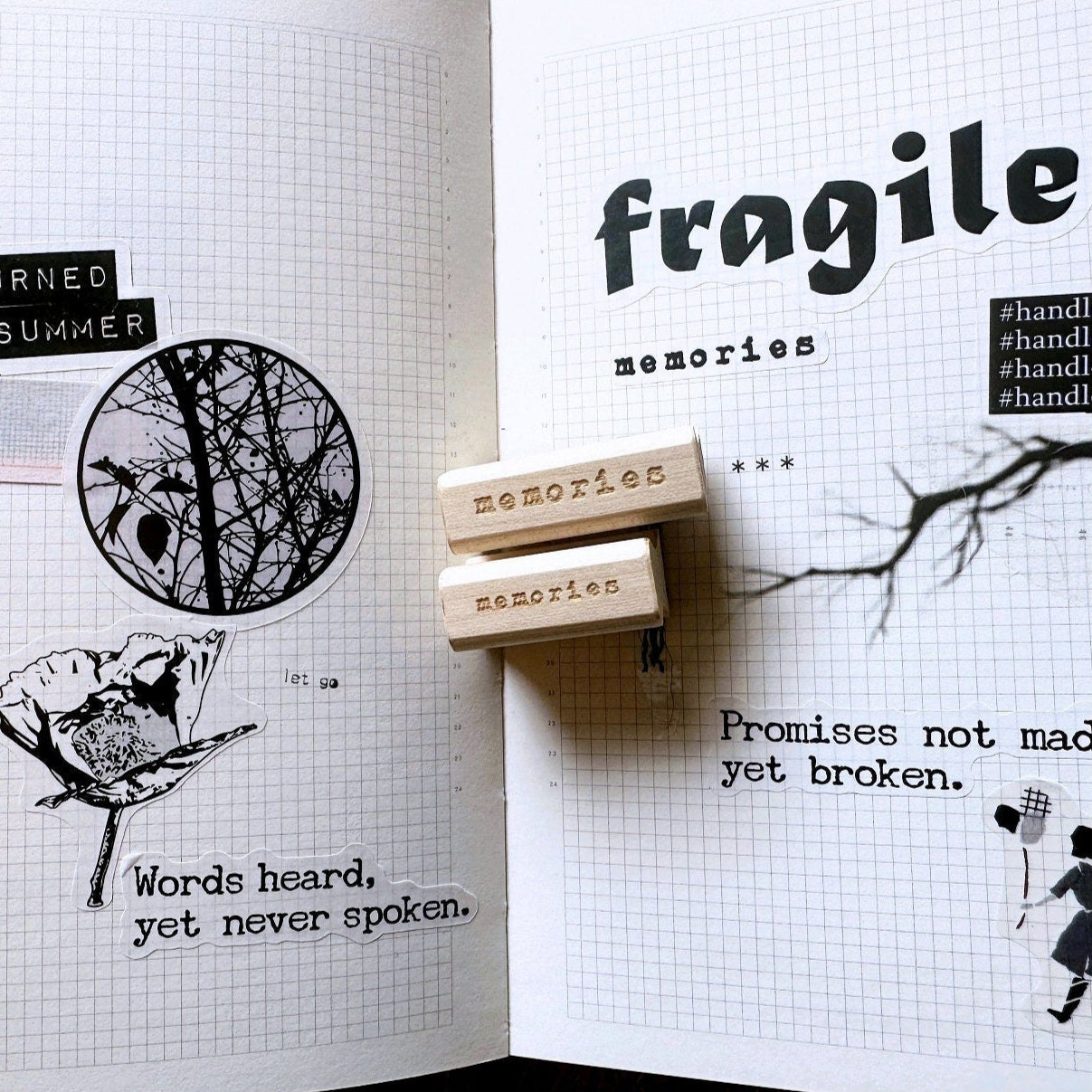 Branch Silhouettes - sticker series by TAOthings Studio