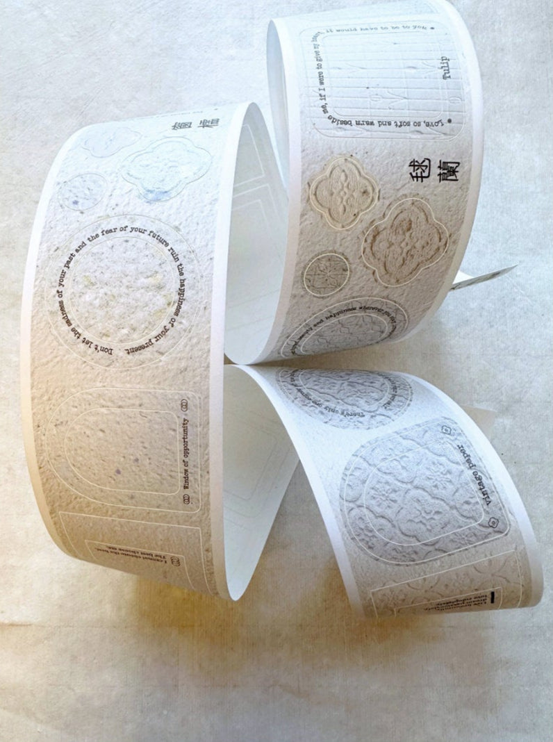 A Great Idea & Shihsyu Paper - The Warmth of Paper kiss-cut paper tape SAMPLES