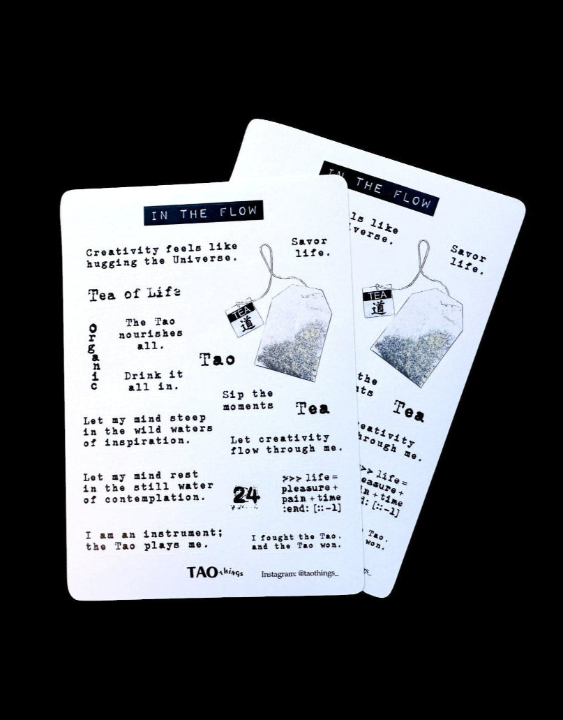 In the Flow - sticker sheet by TAOthings Studio