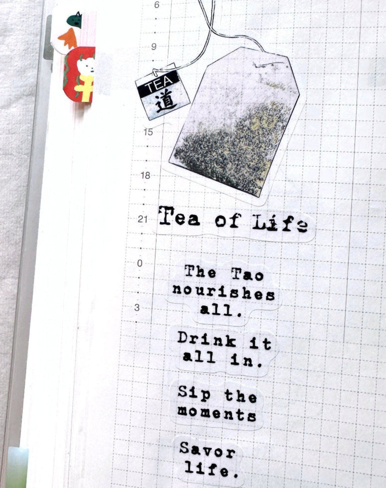 In the Flow - sticker sheet by TAOthings Studio