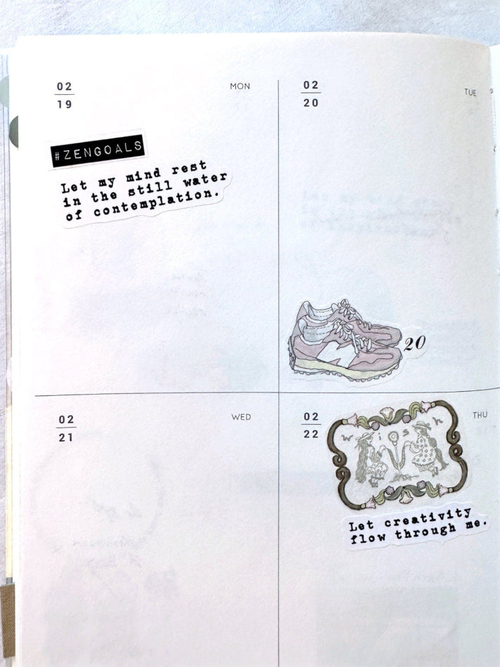 In the Flow - sticker sheet by TAOthings Studio