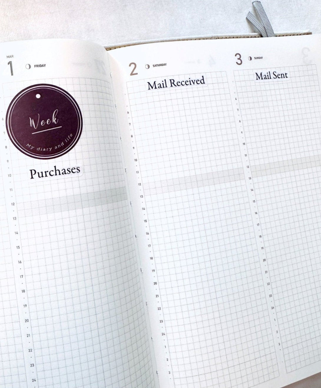 Stationery Log - sticker sheet by TAOthings Studio