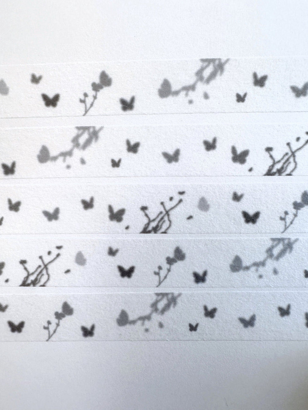 Yeon Charm - Butterflies washi tape Sample / Whole Roll