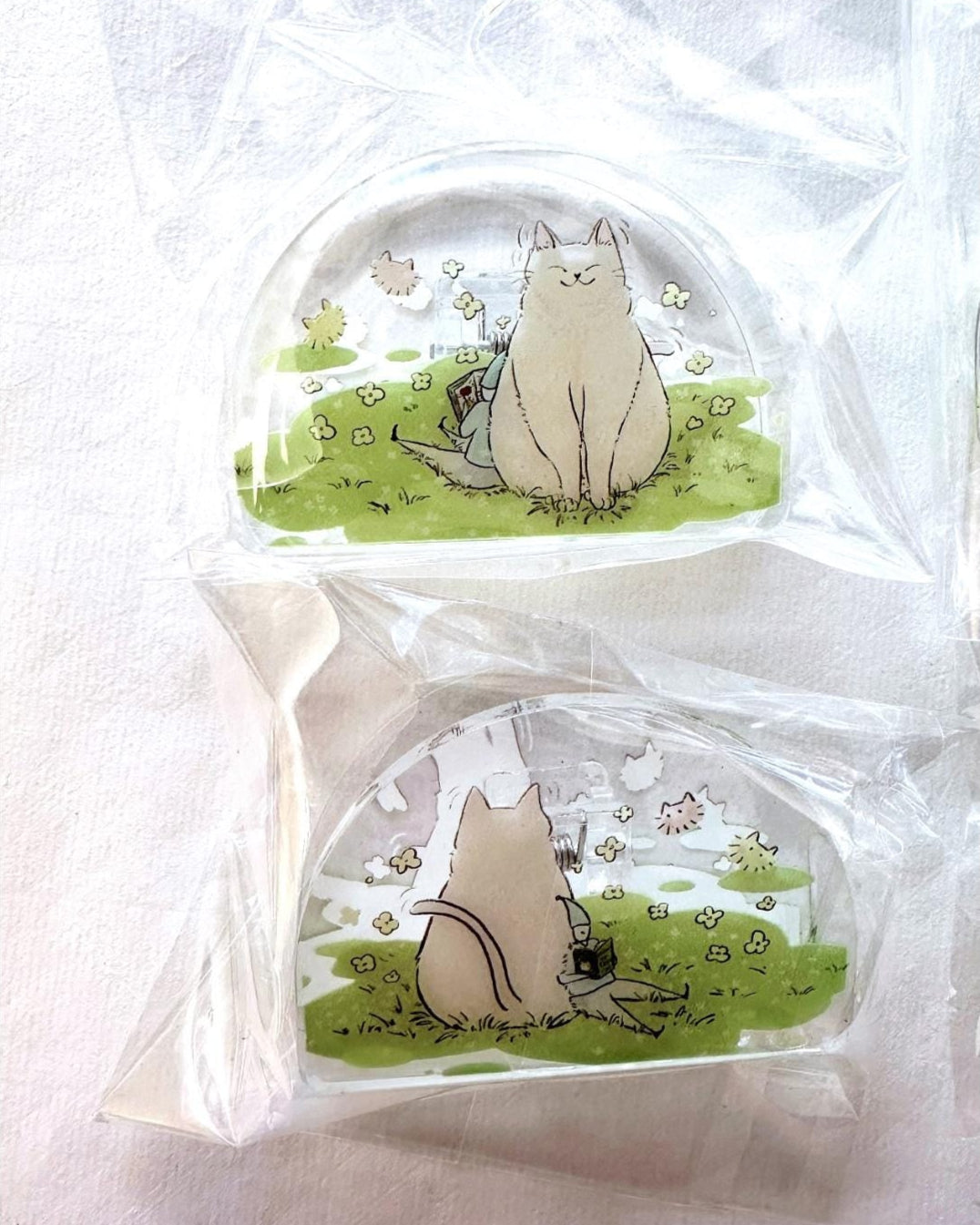 Modaizhi - Cat Attendant acrylic planner clips