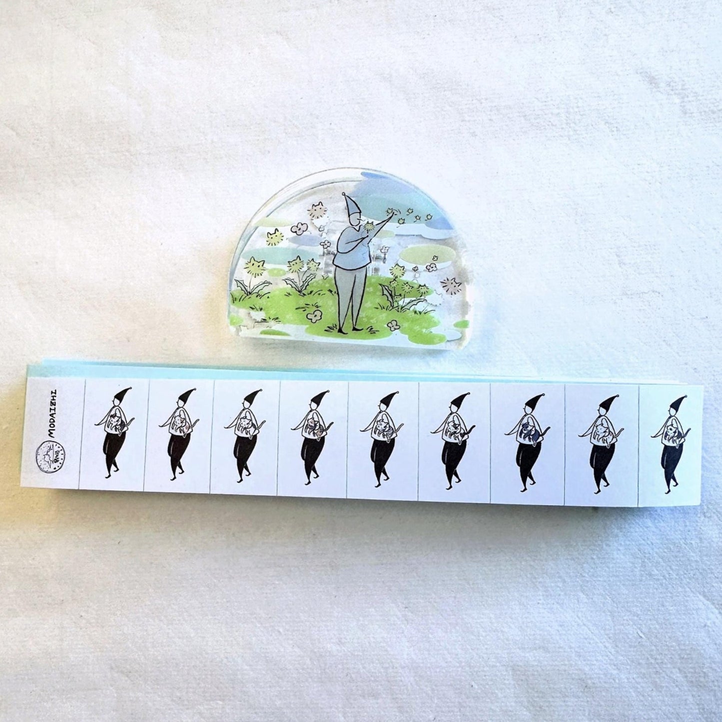 Modaizhi - Cat Attendant acrylic planner clips
